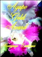 AGAPE GOLD AWARD