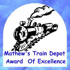 Mathew's Train Award