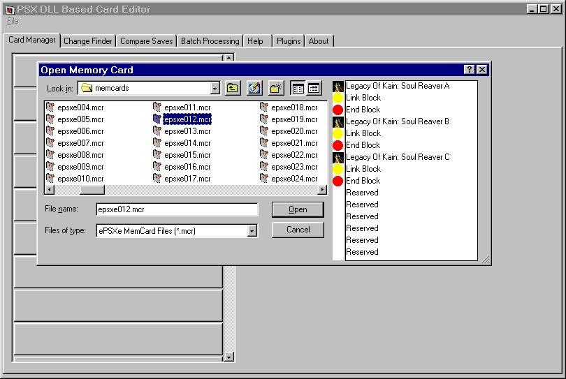 DLL Editor In Action (Click to Enlarge)