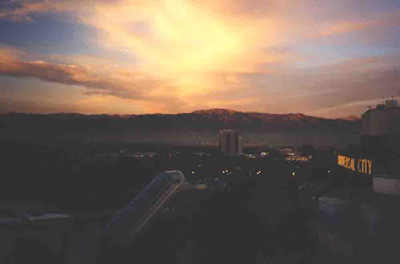 Yes, the smog does make for great sunsets in California