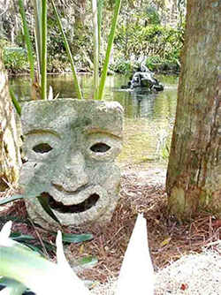 Tiki laughs at my picture taking follies!