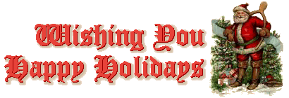 Wishing You Happy Holidays