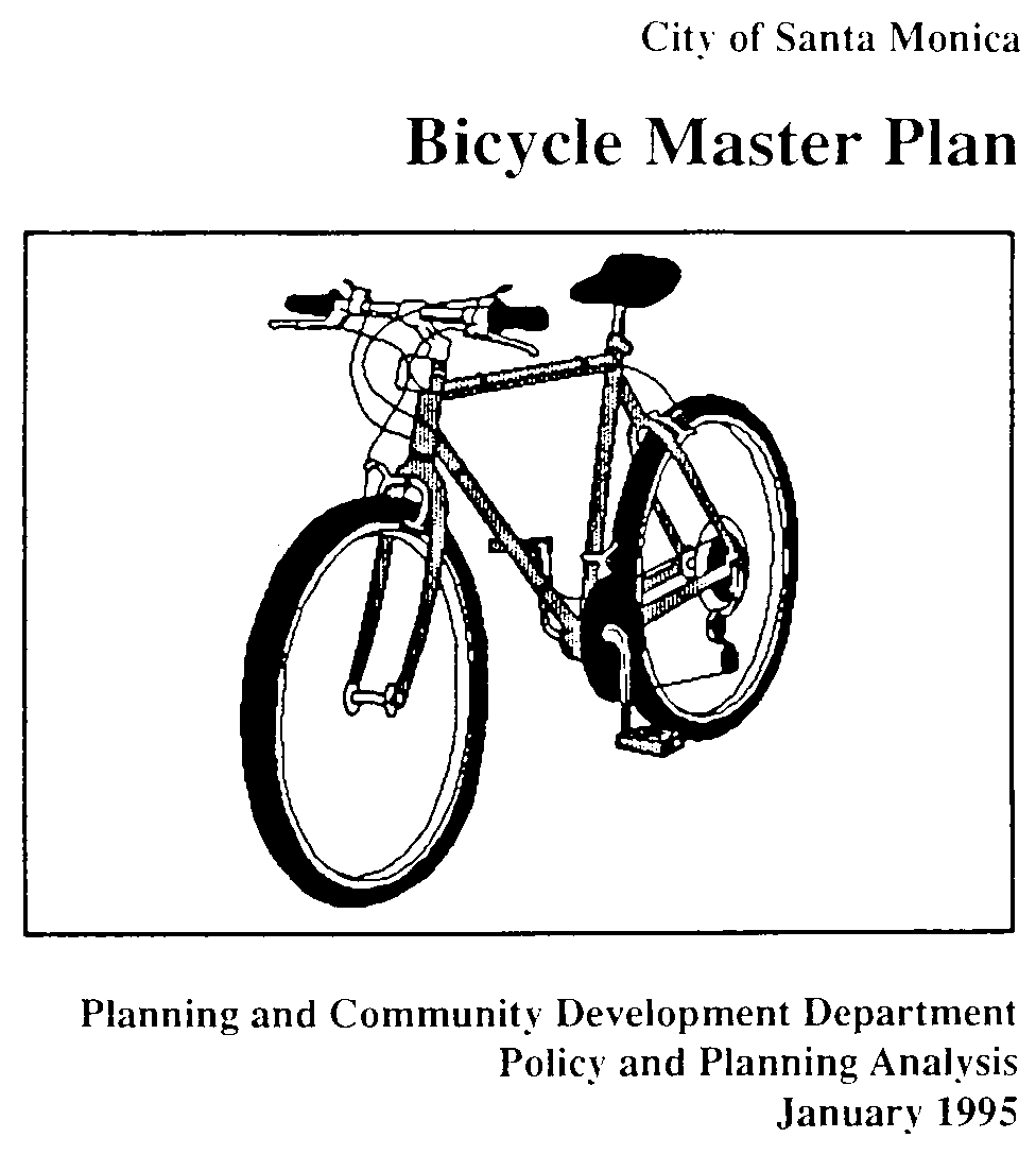 Why Santa Monica Needs A Bicycle Master Plan