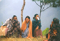 women-folk attend the service