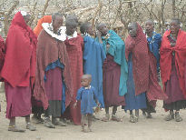 Masai Greeting