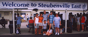 Our group before leaving on Sunday