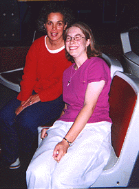 Mrs. Cullen and Jen take a minute to smile for the camera