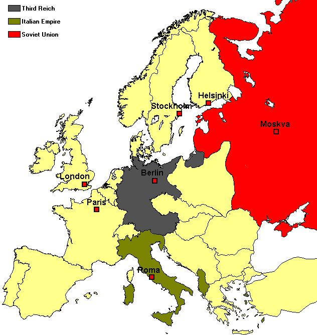 Europe map