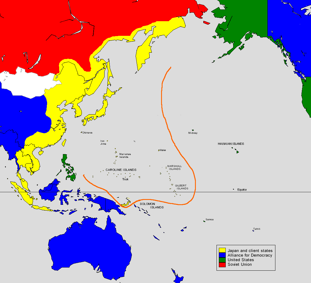Pacific map