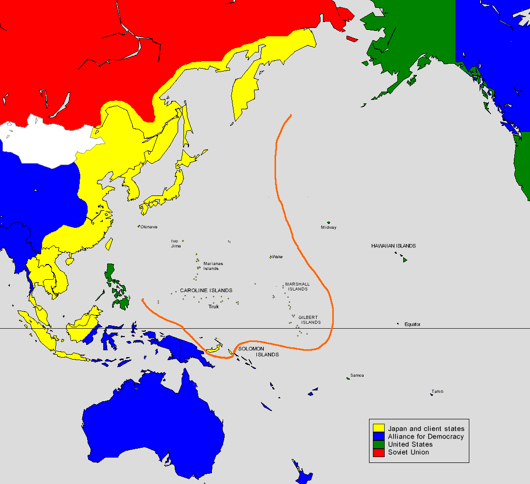 Pacific map