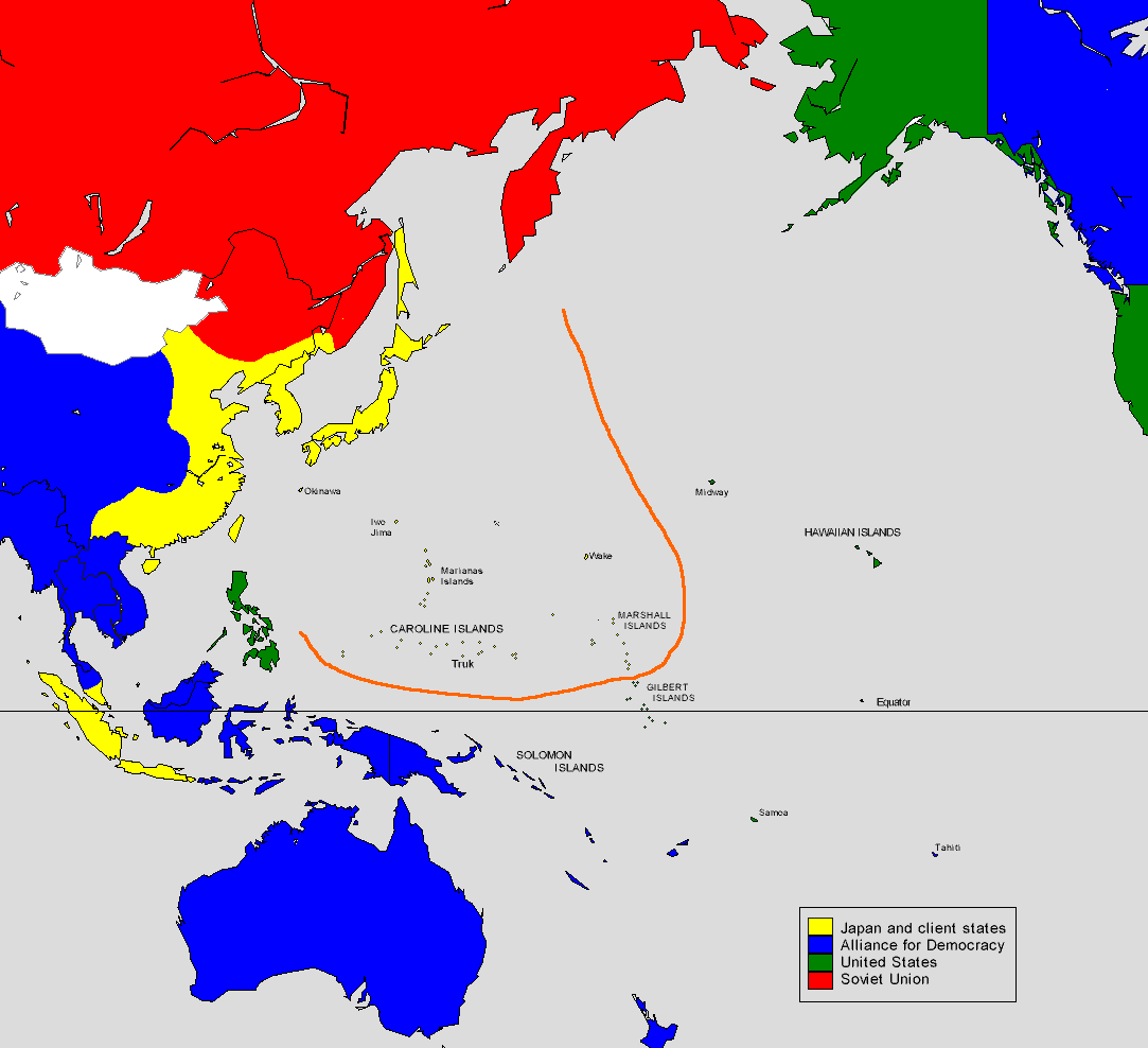 Pacific map