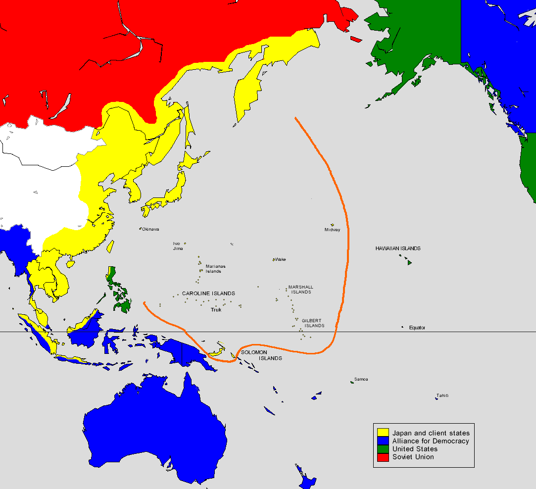 Pacific map