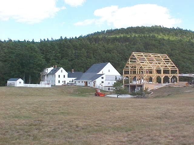 The buildings of Bear Mountain Inn
