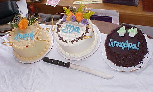 Cakes from Rosie's Bakery, courtesy of Adin and Steve
