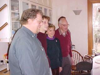 Posing for a picture