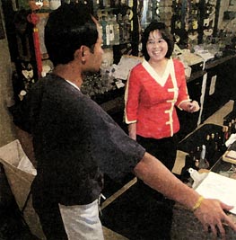 Caption: Cy & Vong welcome you!