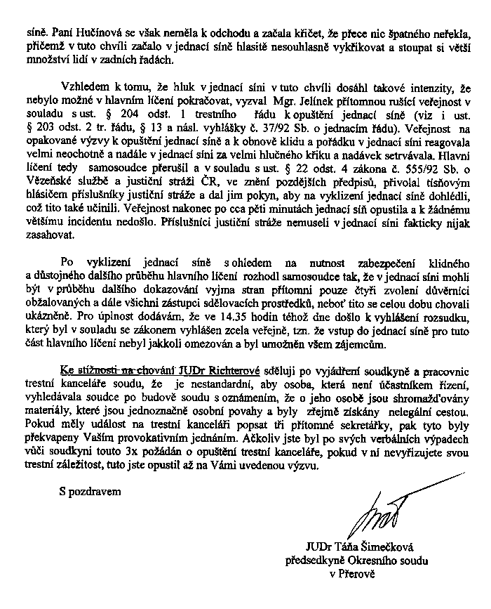 T��a �ime�kov�, 7.6.2005, strana 2