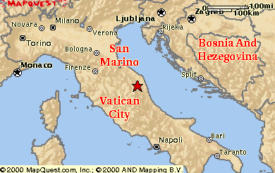 Map of Colmurano