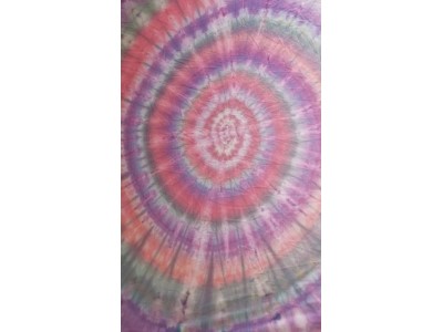 Sheet with a tight center spiral.