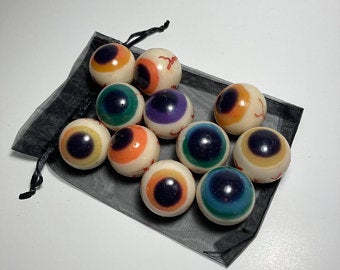 Eyeball shaped melts