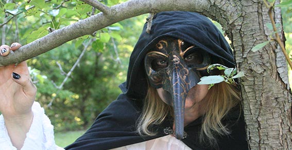 witch in woods