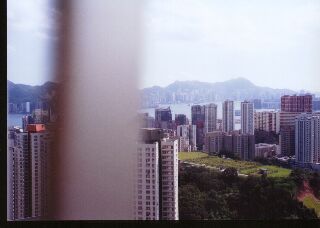 Wow! I can see the Victoria harbour!