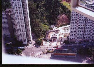 A nice park far down