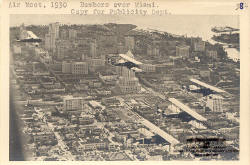 Air Meet, 1930 Bombers over Miami.