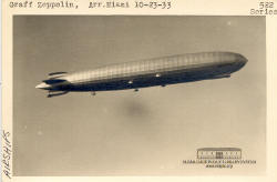 Graf Zeppelin, Arrive Miami, 10-23-33