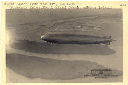"Los Angeles" over Normandy Isle & N.M.B. 1925