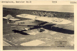 On Shore of Swiss Lake, Do-X Flying Boat, N.D.