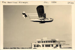 Pan American Airways. Jan. 1934