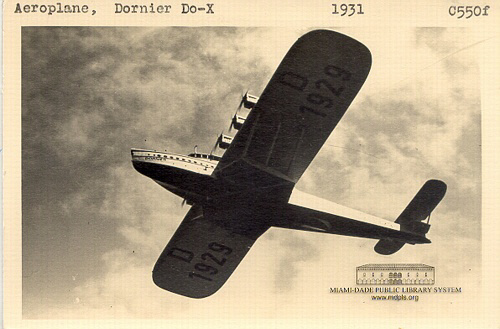 Aeroplane, Dornier Do-X, 1931