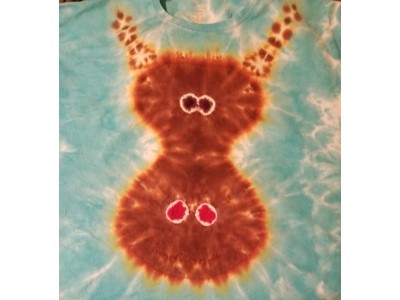 Bull with horns centered on the shirt