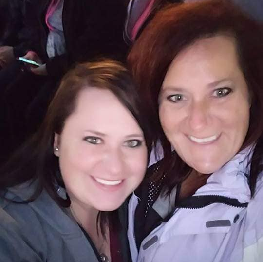 Wendi and her daughter Mckya