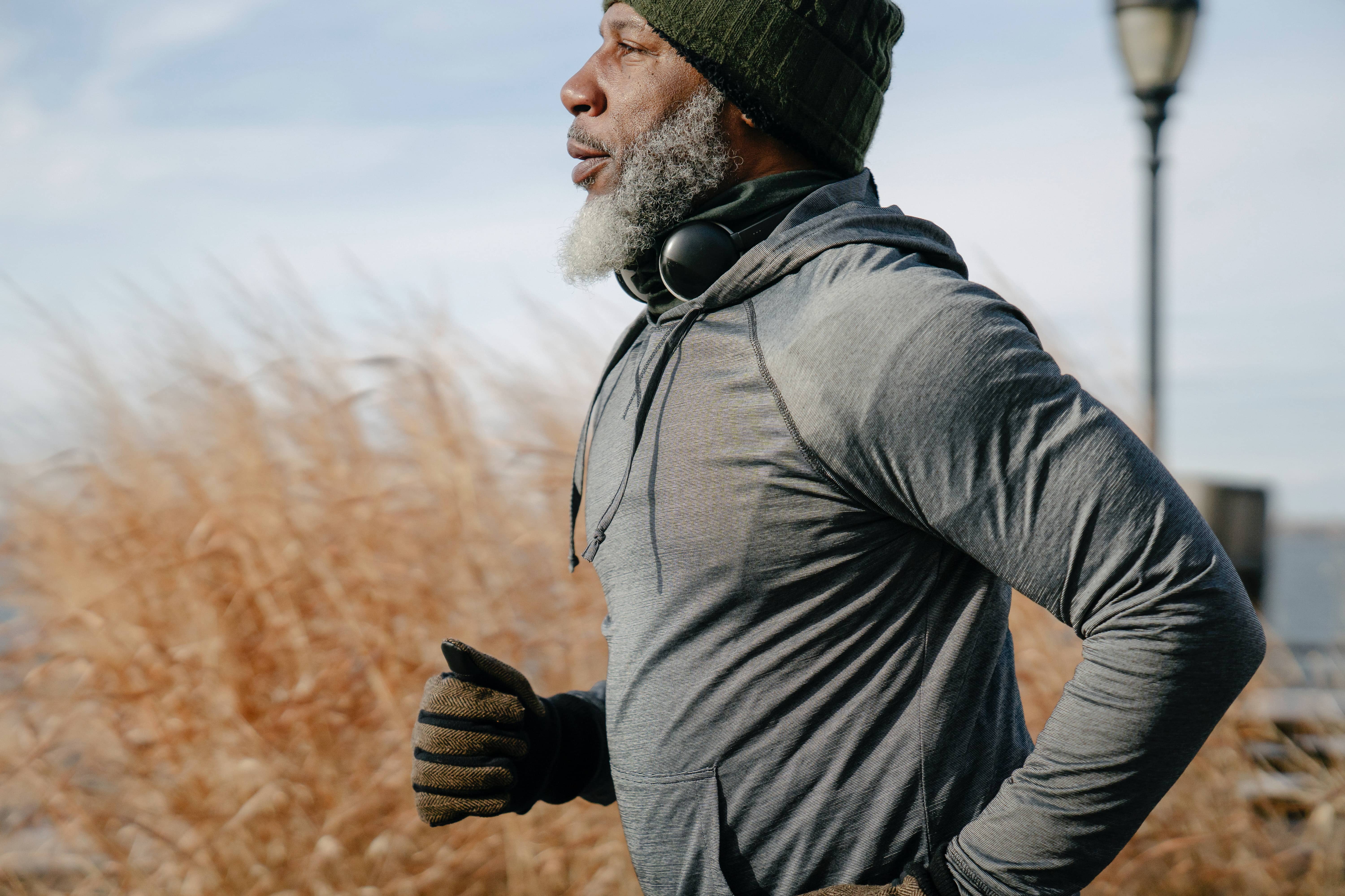 Man jogging