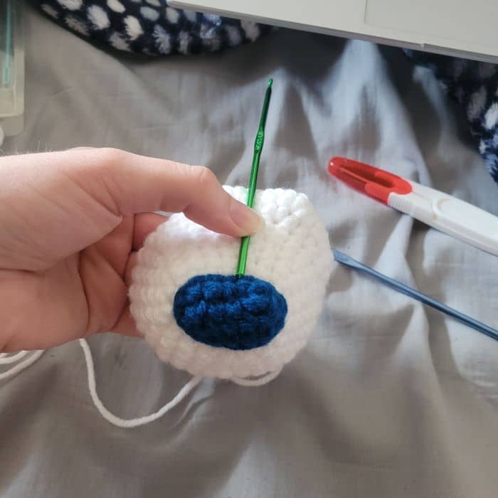 Crooket Plush Nose with Crochet Hook