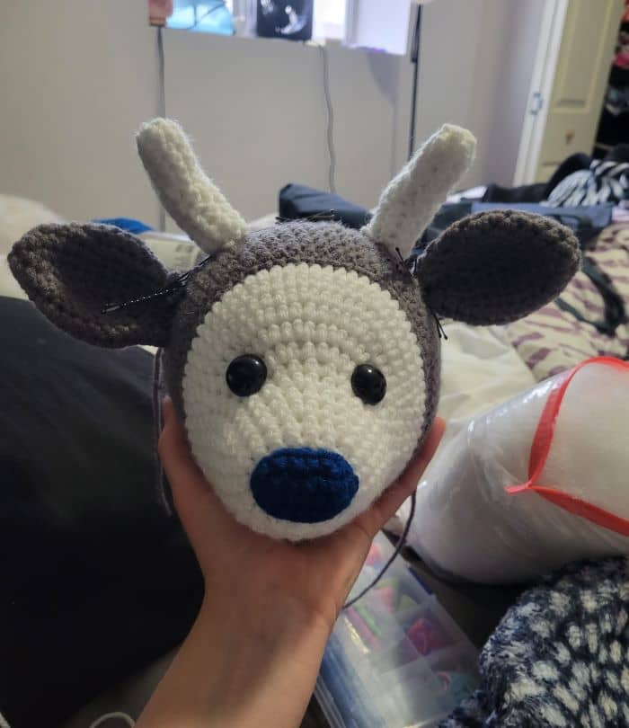 Plush Deer Head
