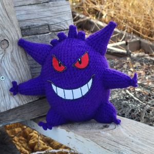 Gengar Plushy Outside