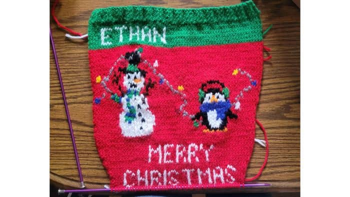 Stocking with Full Design