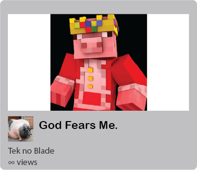 video thumbnail for 'God fears me'