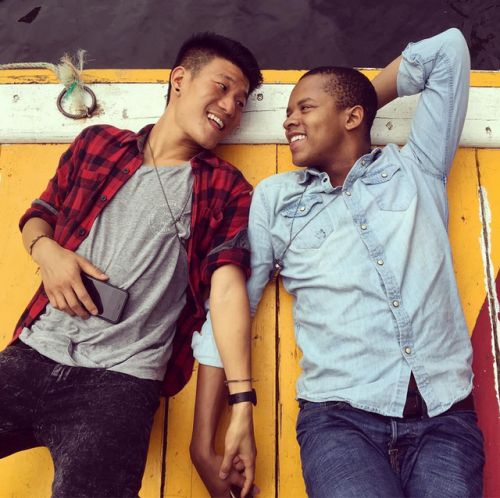 Image of Larry and Takeshi