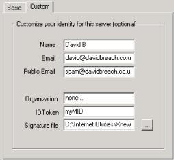 Xnews Setup - Custom