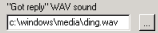 Reply Sound
