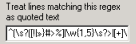 Quote Regex
