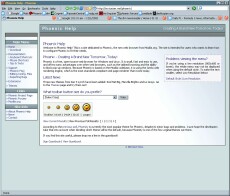 Phoenix with tabbed pages