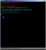 Message reply in Vim