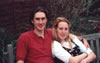 Old one of Kate and I at our old house