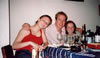 Jamie, Luisa and Amy - housemates at Durham