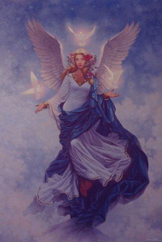 An Angel extending Heavens’ Welcome